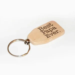 Best Papa Ever nyckelring - Bästa Pappa<VSmycken Best