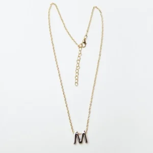 Bokstavhalsband - M eller W<VSmycken Clearance
