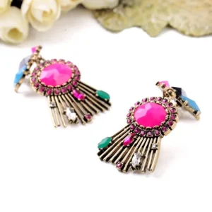 Colorful Vintage örhänge - Classic gold<VSmycken Clearance