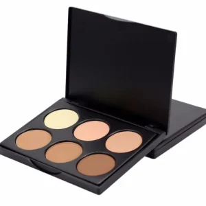 Contour Powder Kit, 6 färger - Highlight & Bronzer<VSmycken Best