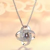 Eternal Heart Twist i 925 silver & Cubic zirconia<VSmycken Sale