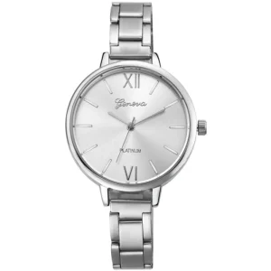 Geneva Klocka - Amber Silver<VSmycken Outlet