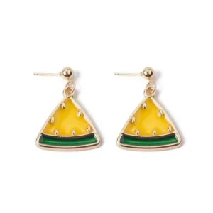 Gula vattenmelon örhängen<VSmycken Online