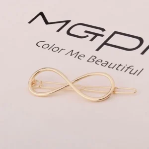 Infinity Hårspänne - guld<VSmycken Hot