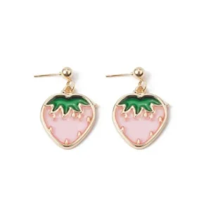 Jordgubbs Örhängen<VSmycken Clearance