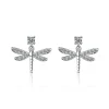 Äkta 925 silver Dragonflies Örhängen<VSmycken Sale