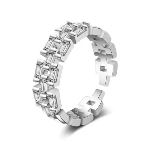 Snygg ring i äkta 925 silver med Cubic Zircon<VSmycken Sale