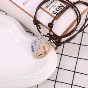 2 st Best Friend Armband - Delbart hjärta<VSmycken Clearance