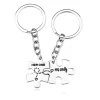 2 st Puzzle nyckelringar Her One His Only<VSmycken Online