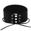 Velvet Wide Choker - Black - One size<VSmycken Outlet