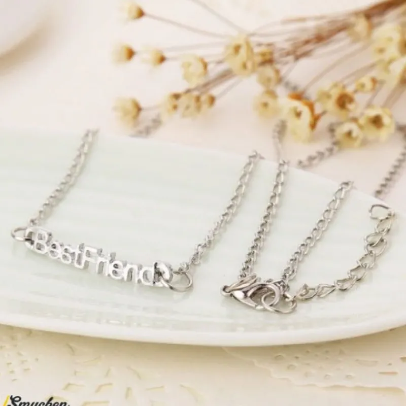 best_friend_text_halsband_0.webp best friend text halsband silver - Vänskapssmycken<VSmycken Online