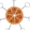 Best Friends Pizza Nyckelring - 1 st Pizza slice<VSmycken Hot