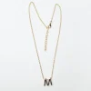 Bokstavhalsband - M eller W<VSmycken Clearance