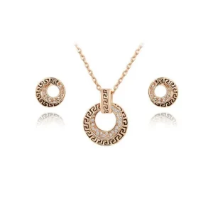 Classy Guldfyllda Guld smyckeset -Fina detaljer<VSmycken Hot
