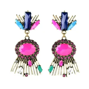 Colorful Vintage örhänge - Classic gold<VSmycken Clearance
