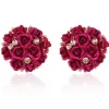 DAISY/ROSE CRYSTAL ÖRHÄNGEN<VSmycken Hot