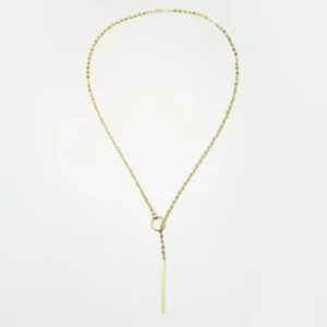 Gold Pendant Necklace<VSmycken Hot