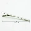 HAIR CLIPS ALUMINIUM/PLASTIC - SILVER<VSmycken Clearance