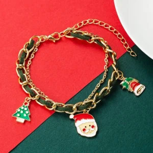 Julgran & snöflinga - Jul Armband - julsmycken<VSmycken Best