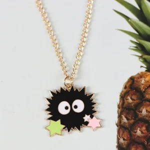 Par Halsband creative black Coal ball cute Hip Hop sweater<VSmycken Fashion