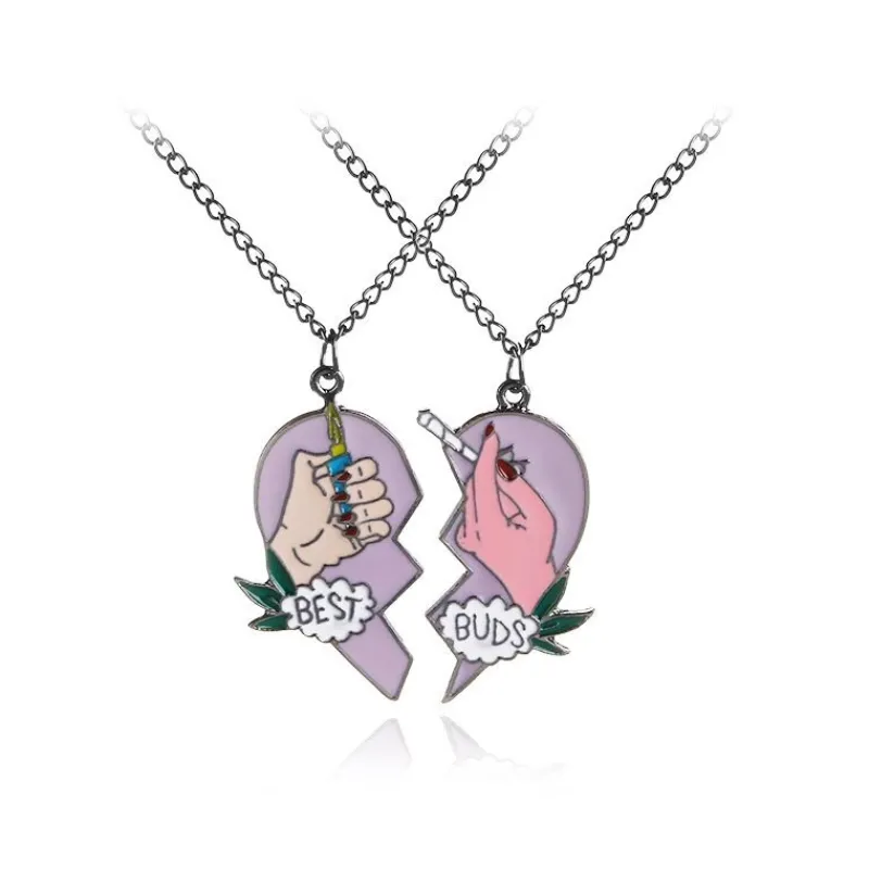 pcs_splice_best_friends___4.webp 2pcs Splice Best Friends - Best Buds Lighter and Cigarettes halsband 2st<VSmycken Outlet