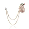 Snögubbe jul brosch - jul smycken<VSmycken Discount