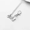 2 st / set Silver Hundben Best Friends halsband bästa vänner Halv halsband Halvpynt nyckelring<VSmycken Online