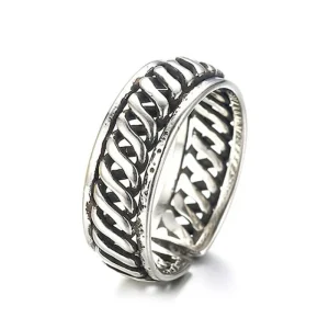 Vintage ring i äkta 925 silver<VSmycken Outlet